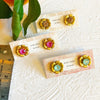 Big Buds Swarovski Ear Shields: Multiple Colour Options
