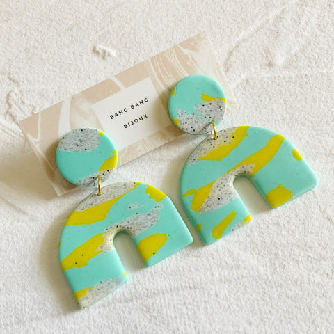 Pattern Clash Earrings