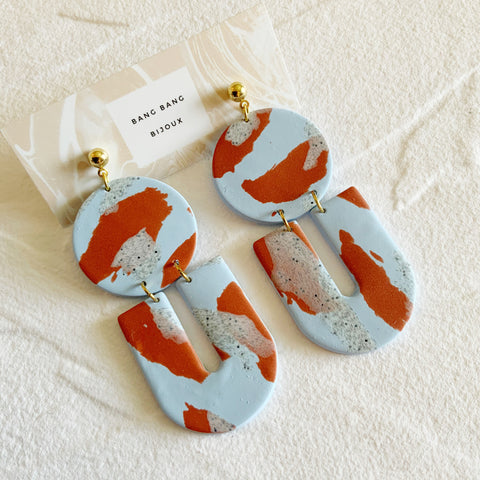 Pattern Clash Earrings