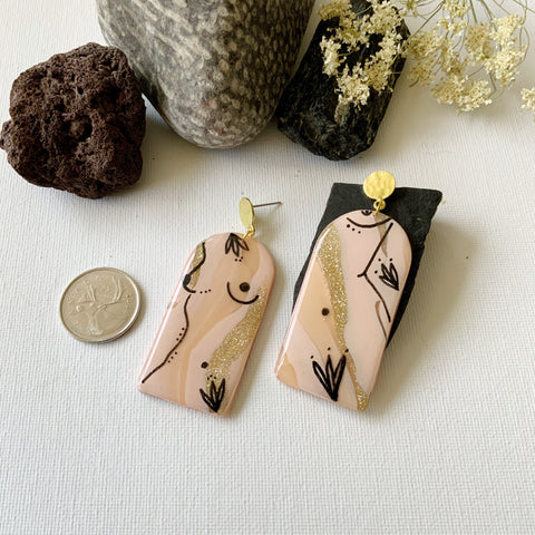 Fine Lines Earrings