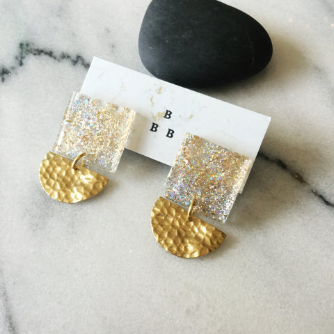 Soft Pop Earrings: Irridescents