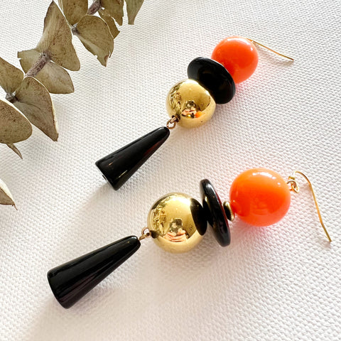 Retro Pop Flower Earrings