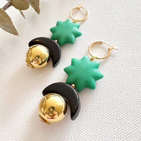 Retro Pop Flower Earrings