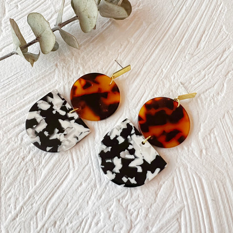 Cellulose Acetate Earrings