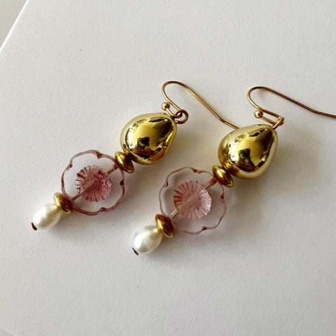 Retro Pop Flower Earrings