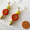 Retro Pop Flower Earrings