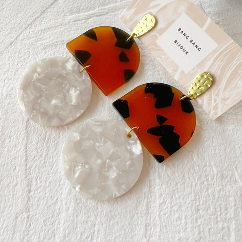 Cellulose Acetate Earrings