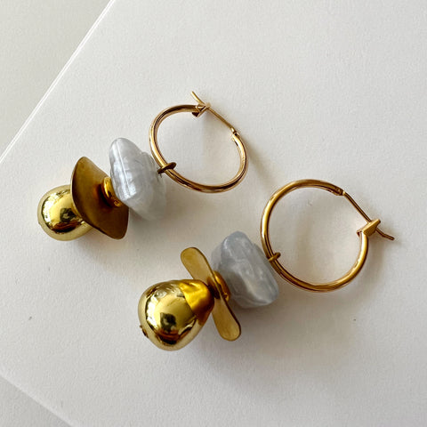 Planetary Drop Earrings