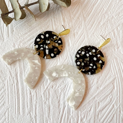 Cellulose Acetate Earrings