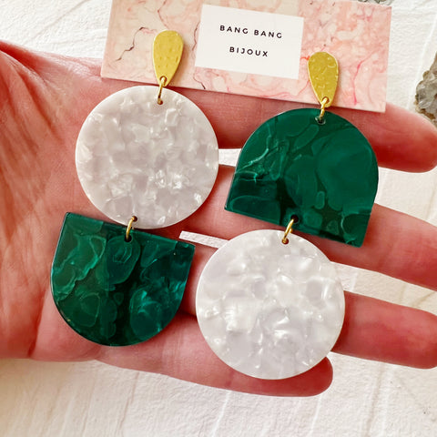 Cellulose Acetate Earrings