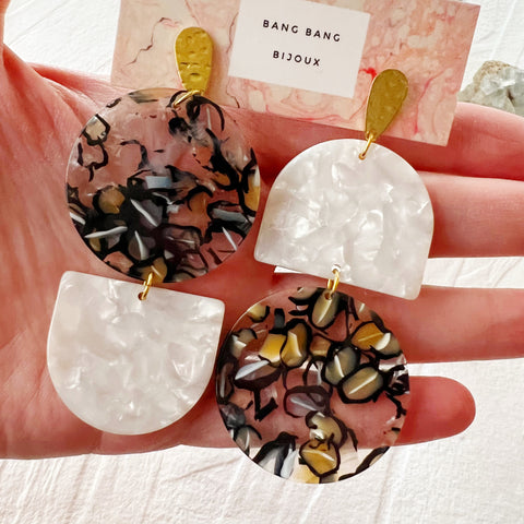 Cellulose Acetate Earrings