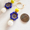 Retro Pop Flower Earrings